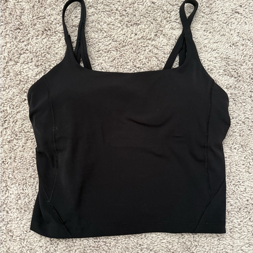 lululemon athletica Black Athletic Camisole, Size 8